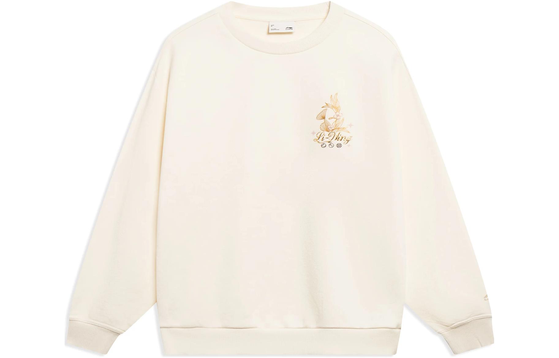 

Спортивная толстовка Sports Trend Series женская LINING, экрю