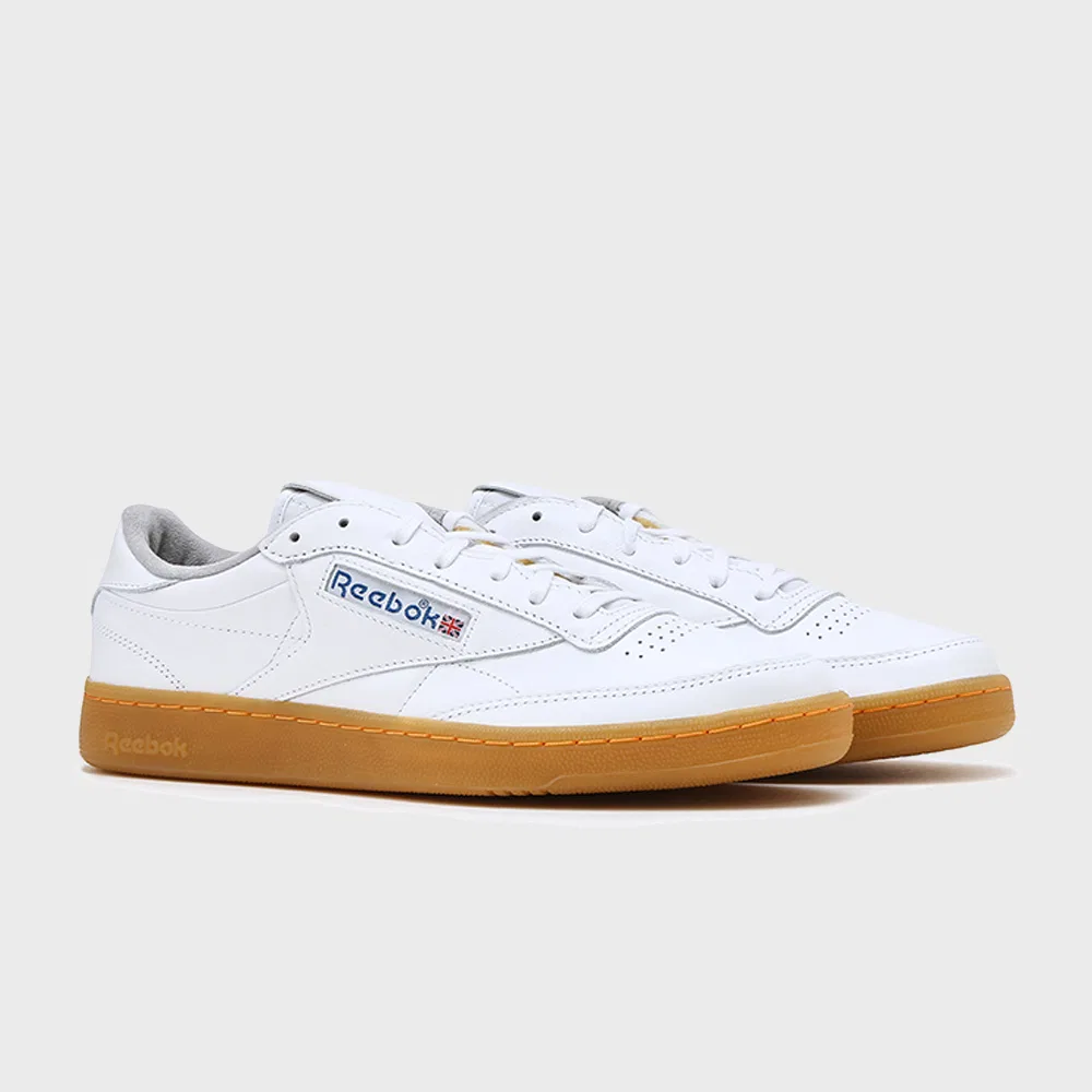 Мужские белые низкие кеды Club C 85 Vintage 40th от Reebok — фото 2