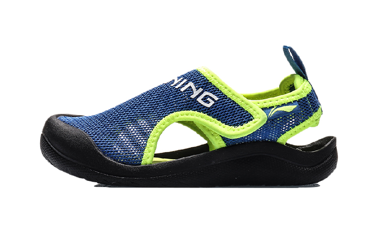 

LINING YOUNG Антискользящие износостойкие детские сандалии синие для детей от 3 до 7 лет
