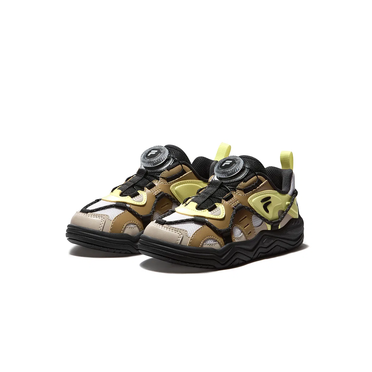 Кроссовки для скейтбординга Heritage FHT Low FILA KIDS темно-коричневые — фото 4