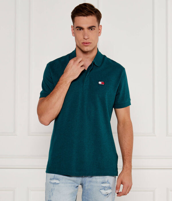 

Рубашка поло Regular fit Tommy Jeans, синий