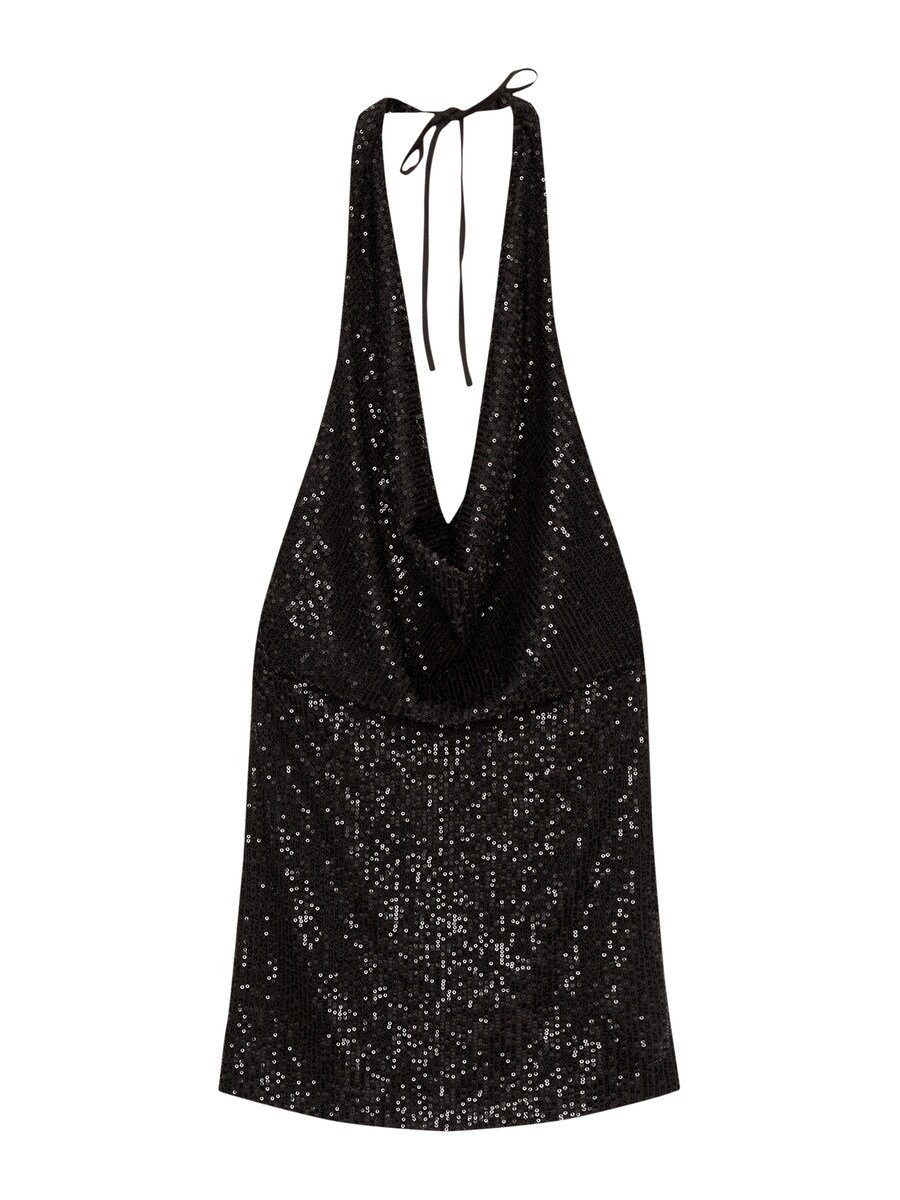 

Коктейльное платье Pull&Bear, черный