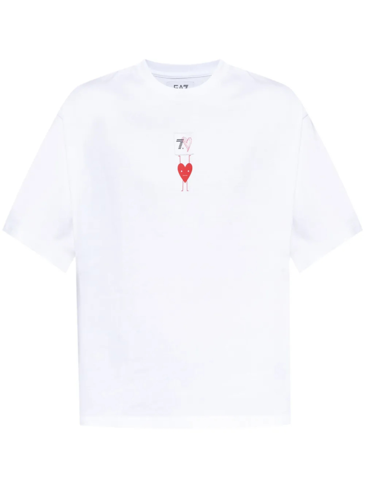 

Футболка Ea7 Emporio Armani из хлопка, белый