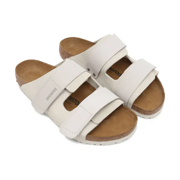 Тапочки Uji lenb/leve античный белый Birkenstock, серый — фото 2