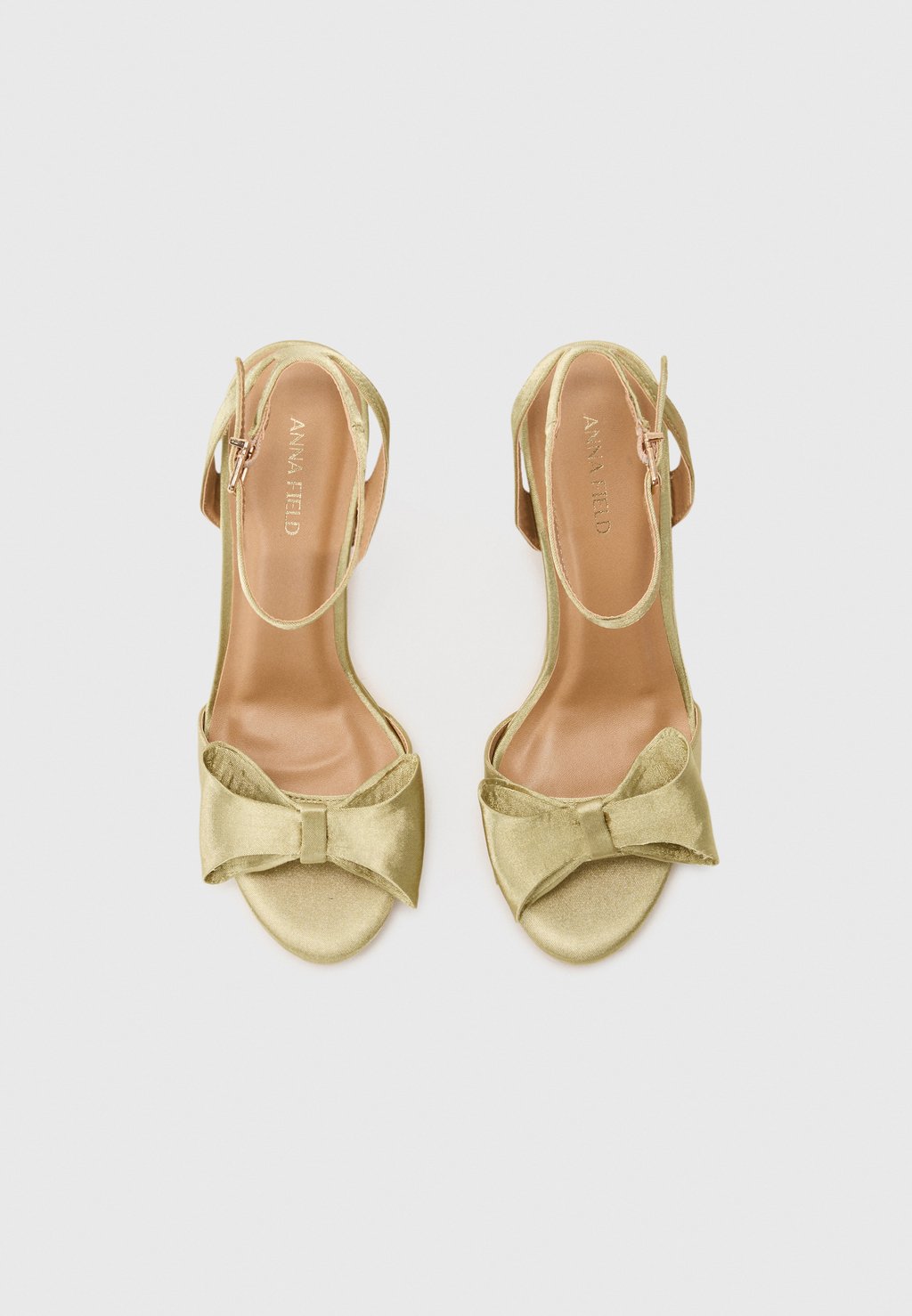 Босоножки на высоком каблуке Anna Field by Zalando, зеленый — фото 4