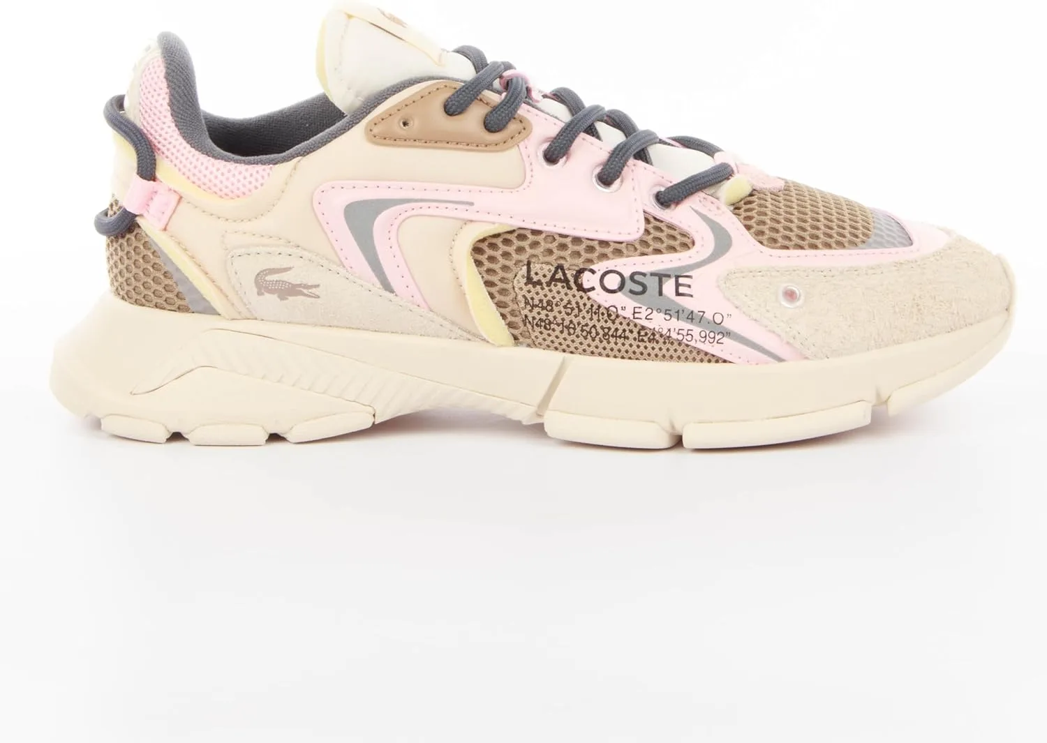 Мужские низкие кроссовки Lacoste L003 Neo 123 1 SMA, Мужская низкая обувь, белый — фото 3