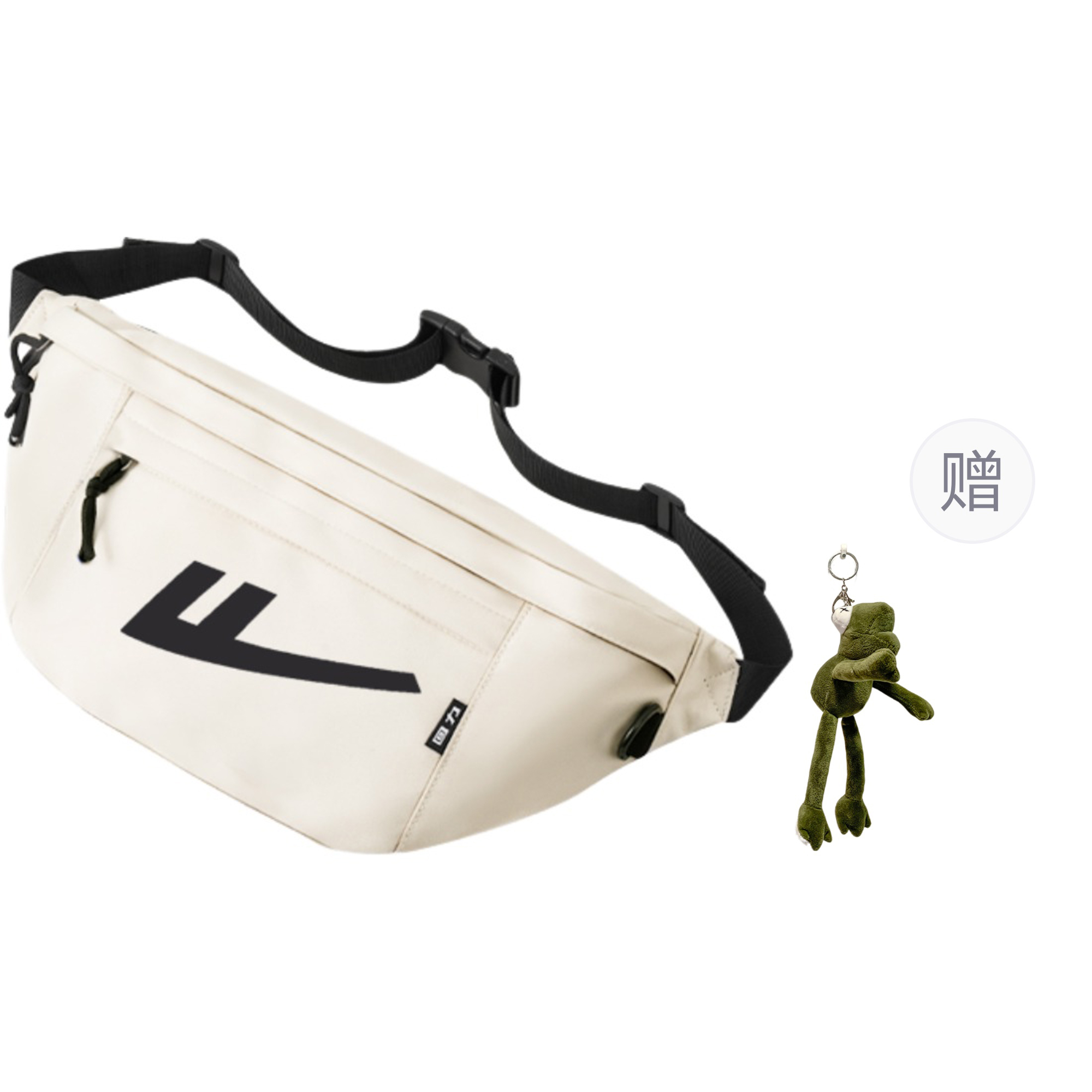 

WARRIOR Нейлоновая кроссбоди сумка Regular Unisex Black/White