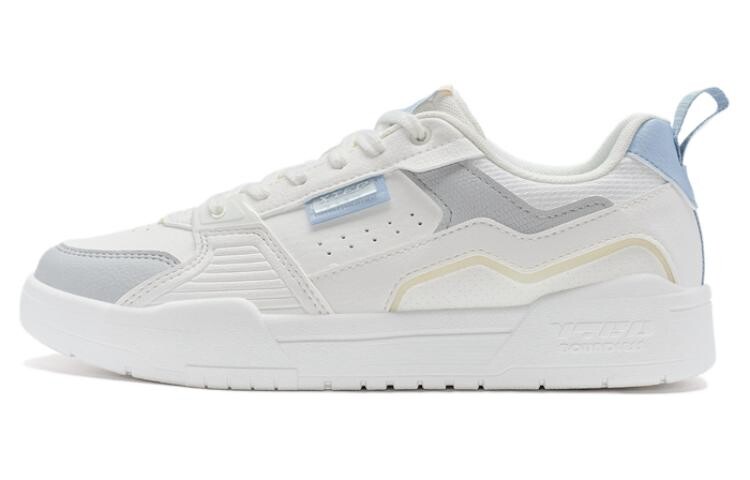 

Кроссовки XTEP Skateboarding Shoes Women's Low-top White/Gray, белый/серый