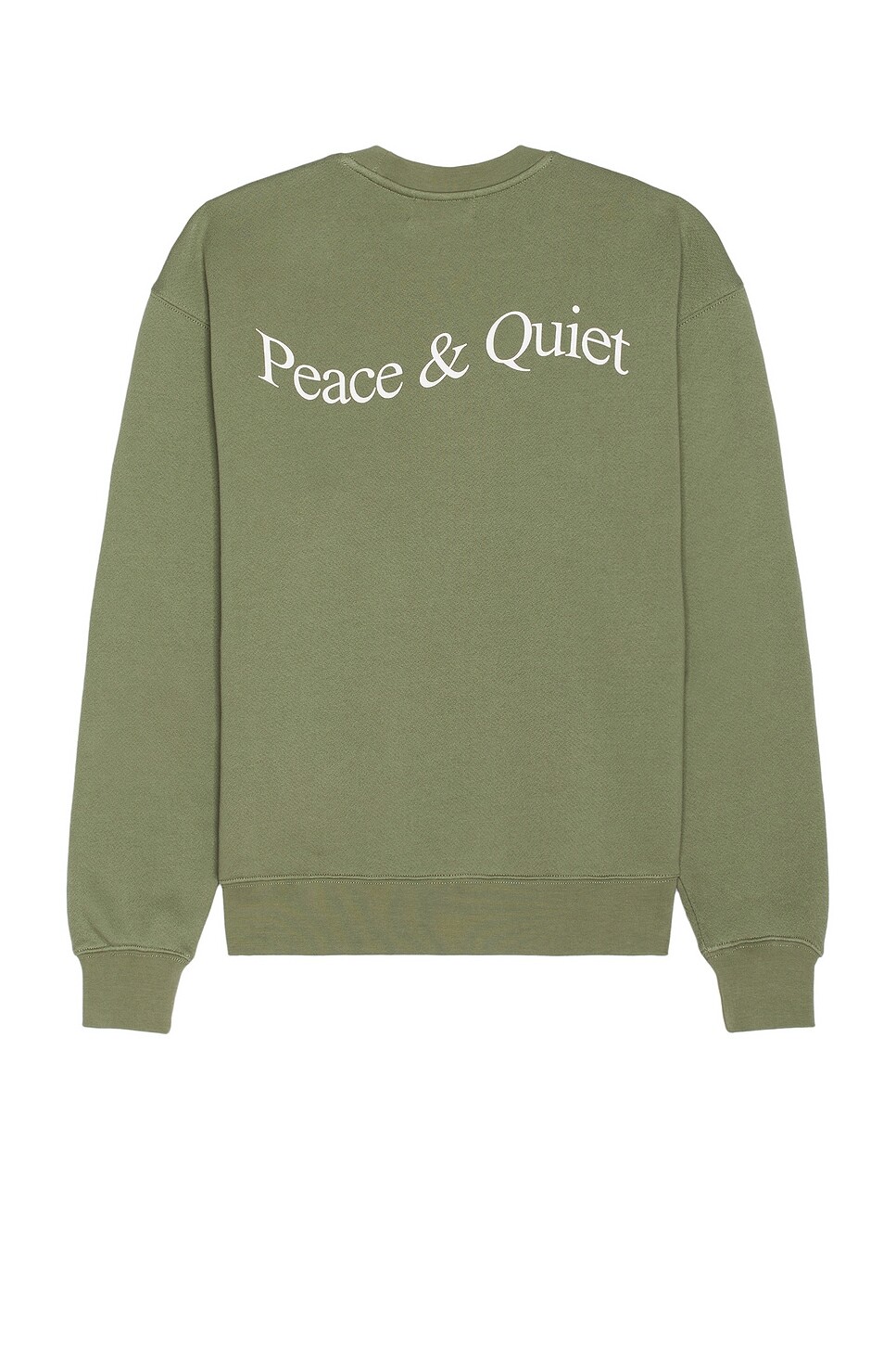 

Свитер мужской Wordmark Crewneck Museum Of Peace And Quiet, оливковый