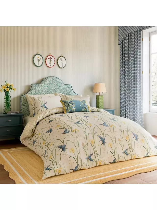 

Комплект пододеяльников Sanderson x National Trust Kingfisher Duvet