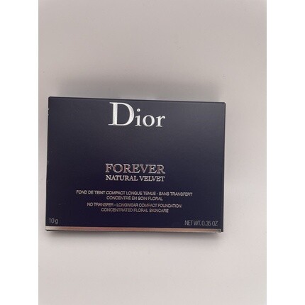 

Компактная тональная основа Dior Forever Natural Velvet Longwear, 0,35 унции, 10 г, нейтральный