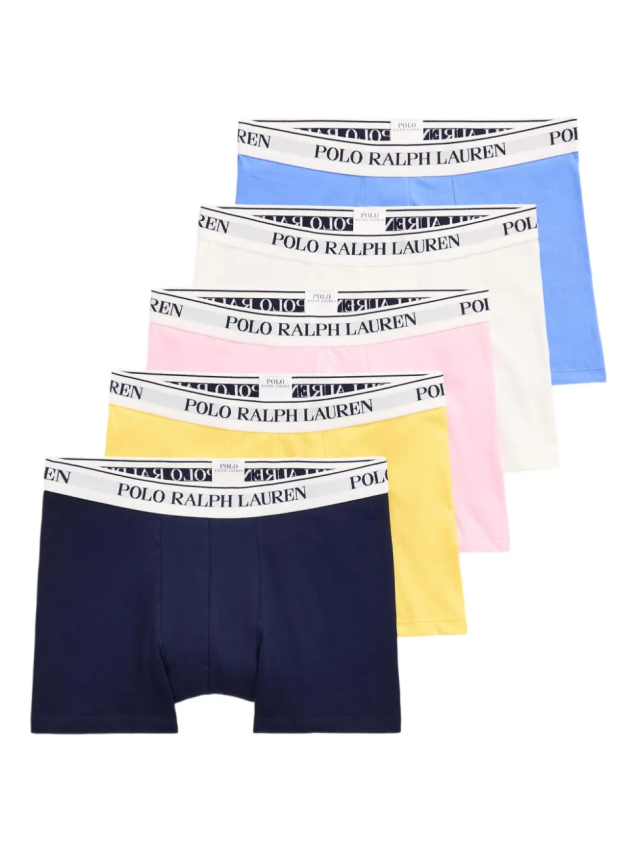 

Polo Ralph Lauren комплект из пяти боксеров с логотипом, синий