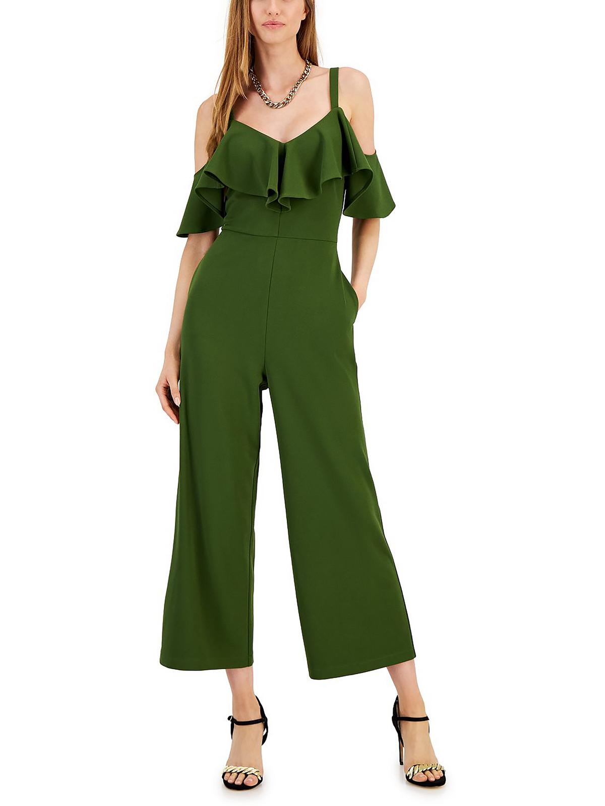 

Женский комбинезон с открытыми плечами Rachel Rachel Roy, цвет spruce