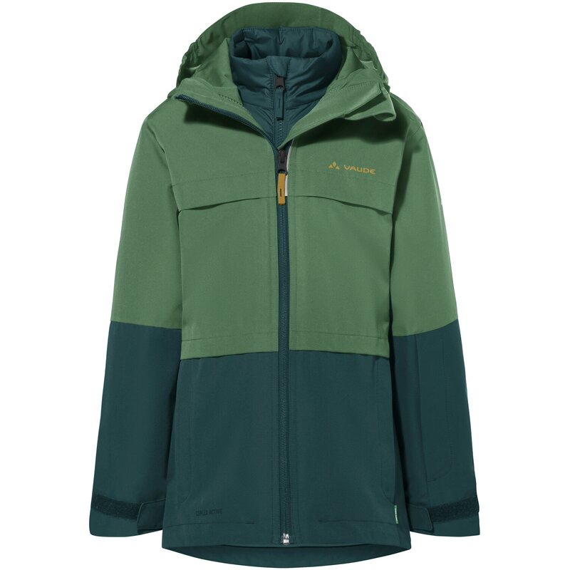 

Двойная куртка детская snow cup 3in1 куртка iii Vaude, цвет woodland