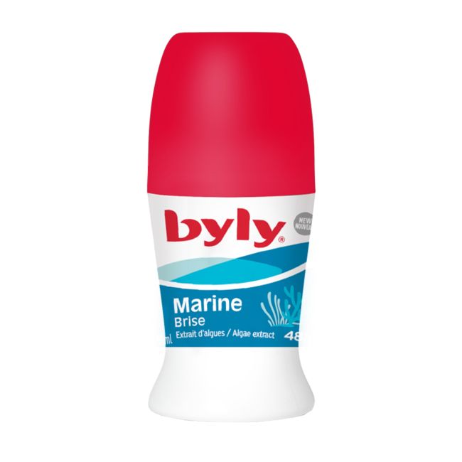 

Marine brise 48h местный дезодорант - антиперспирант Byly, 50 мл