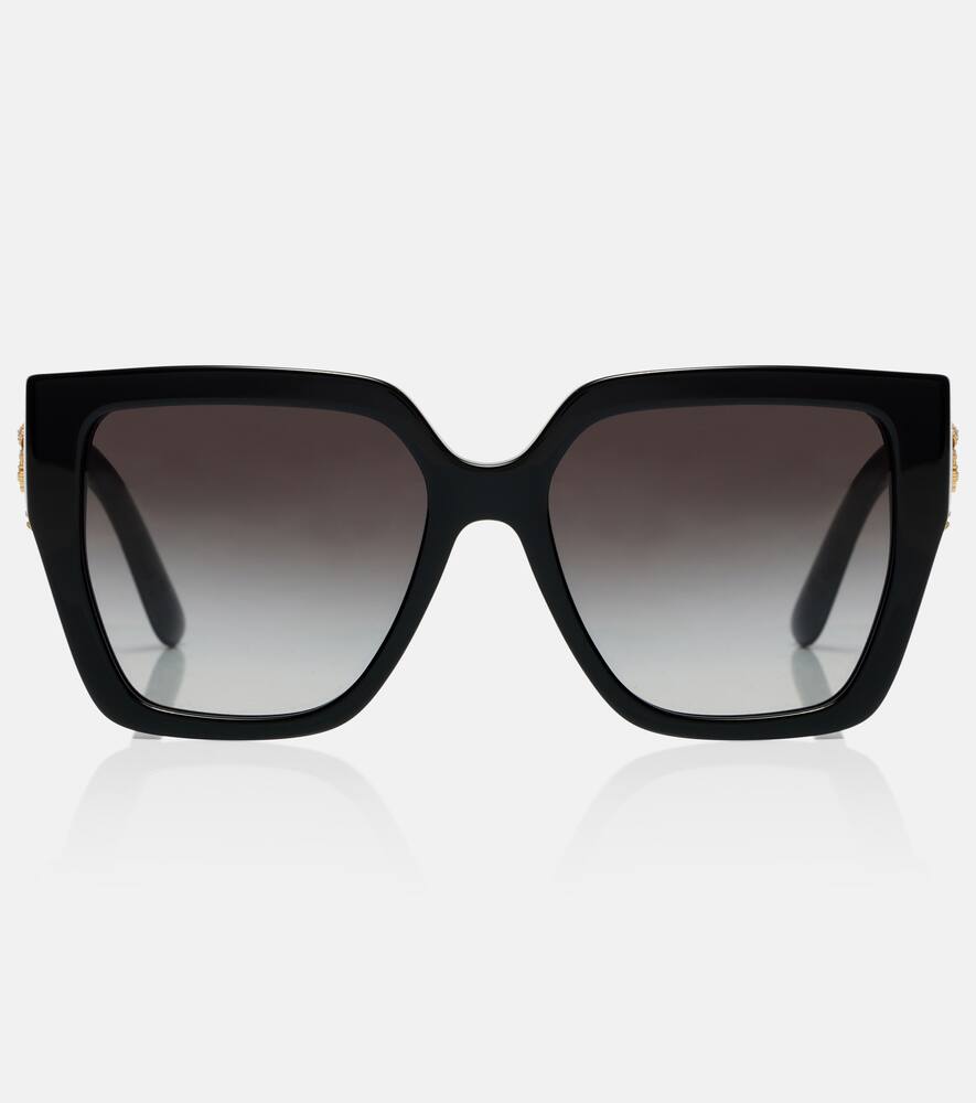 

Солнечные очки квадратной формы с декором Dolce&Gabbana