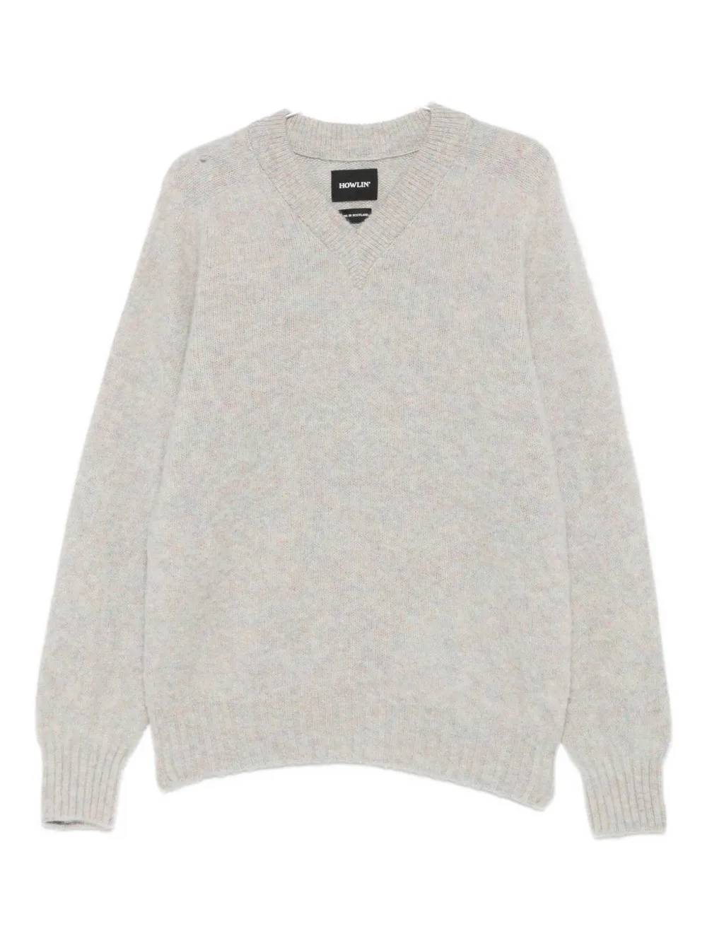 

Свитер с V-образным вырезом Howlin', серый