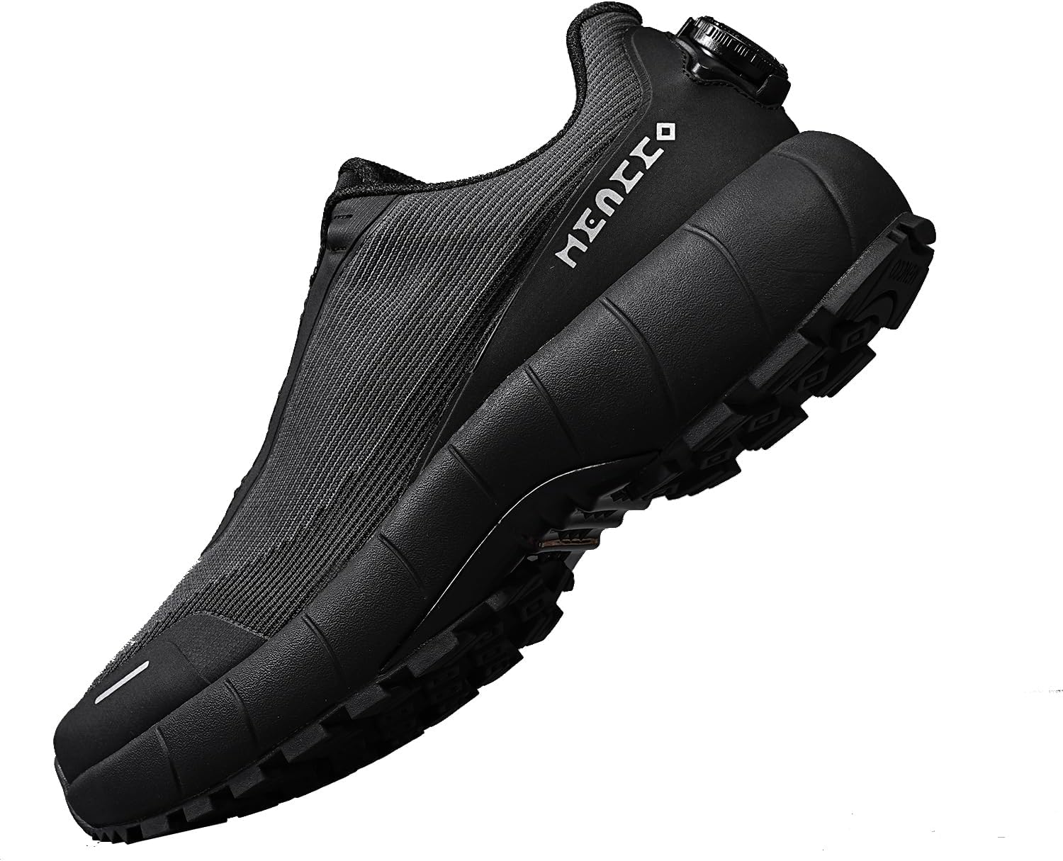 

Мужские кроссовки без шнурков для бега, ходьбы и тенниса, водонепроницаемые, для спорта и тренировок в зале, удобные с амортизацией Mencco, черный