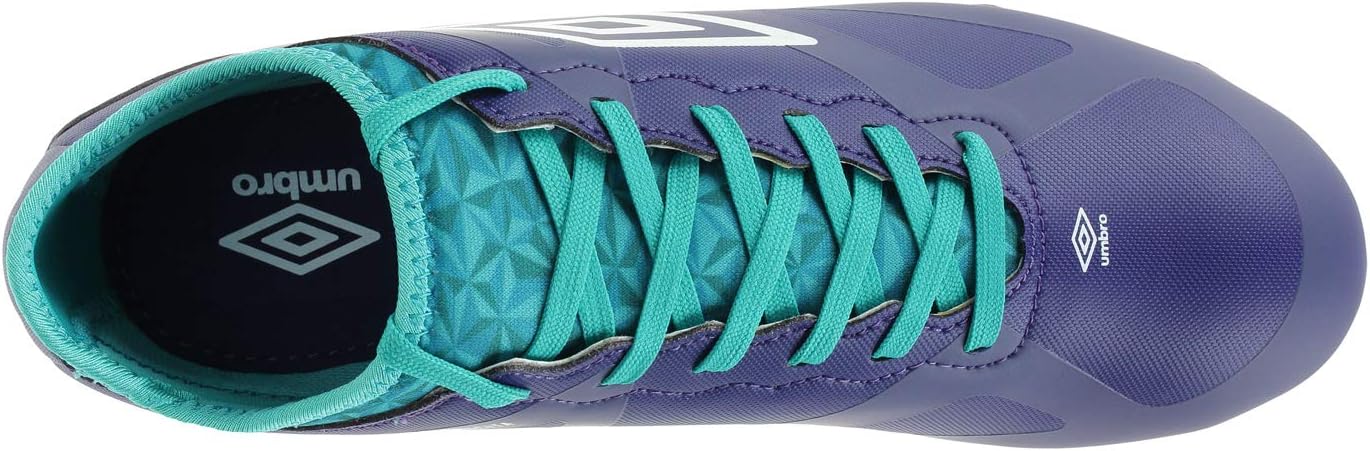 Футбольные бутсы Umbro Velocita III Premier для мужчин, твердая поверхность, Astral Aura/Белый/Керамика/Акай — фото 4
