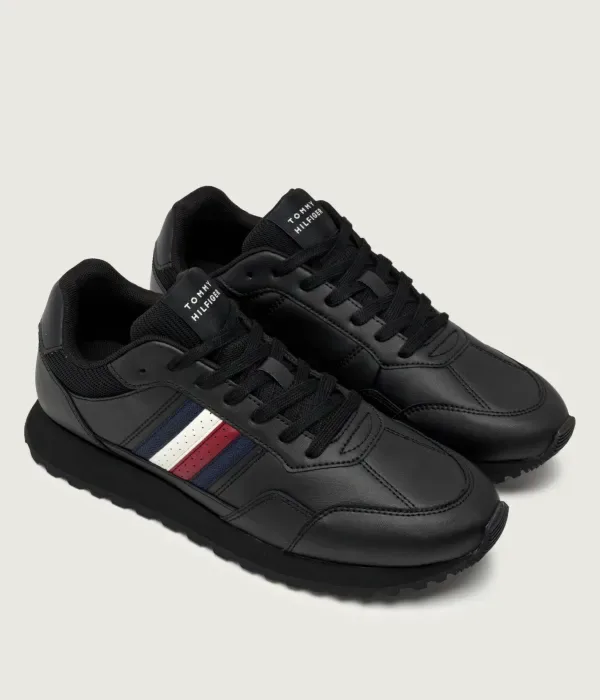 Новые кроссовки RUNNER из кожи EVA Tommy Hilfiger, черный — фото 3