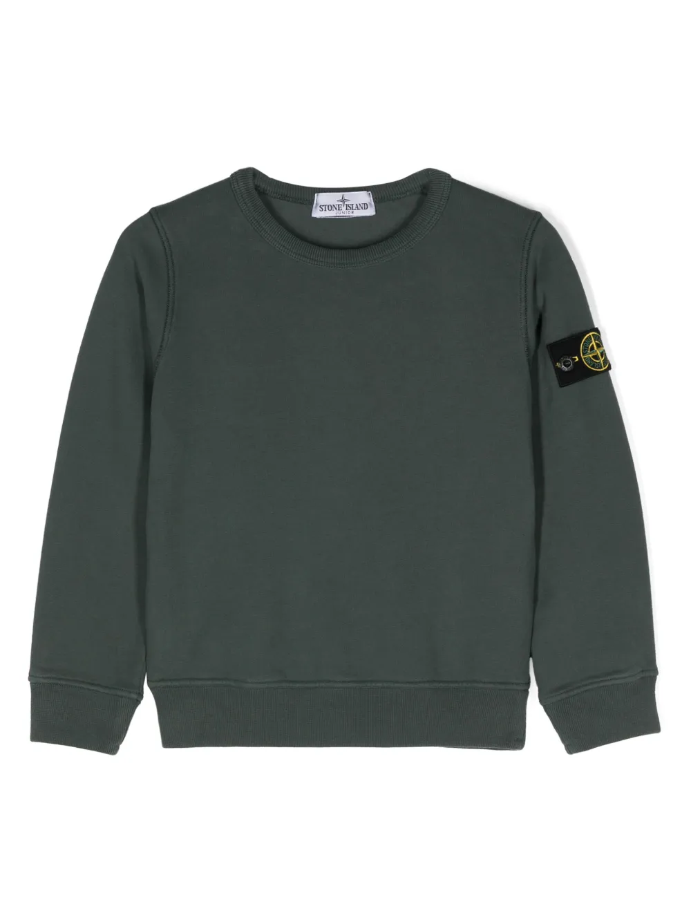 

Толстовка с нашивкой Compass Stone Island Junior, зеленый