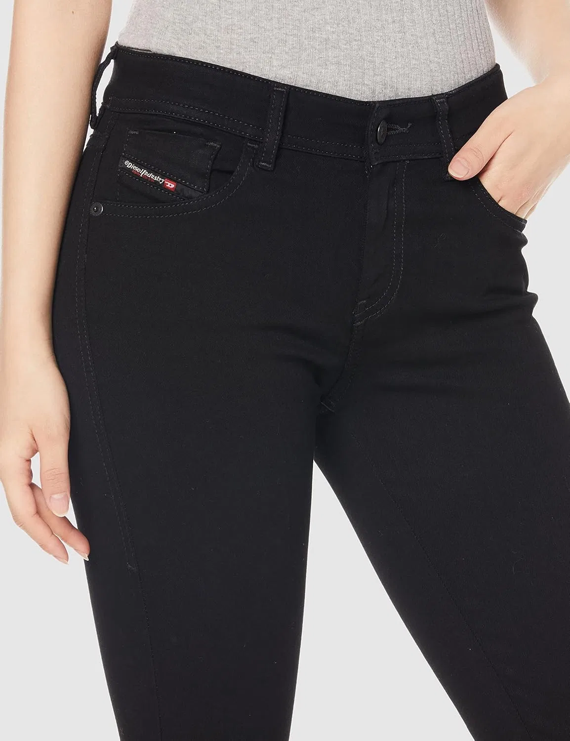 Джинсы Diesel, Black/Dark Grey — фото 3