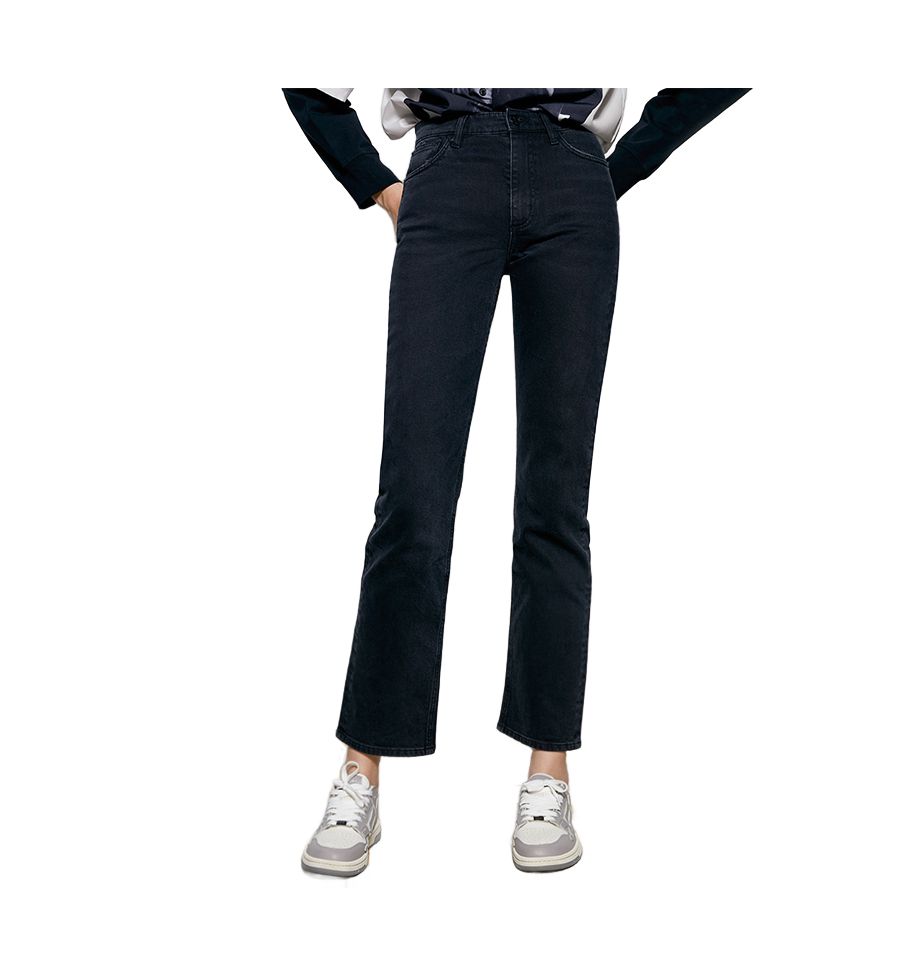 

Джинсы Activity Grrrl с высокой посадкой и укороченным верхом Hey Joanie, Black