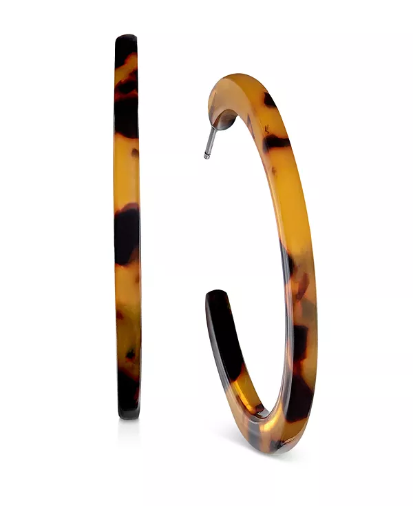 

Серьги-Кольца среднего размера, 1,5 дюйма Lola Ade, brown