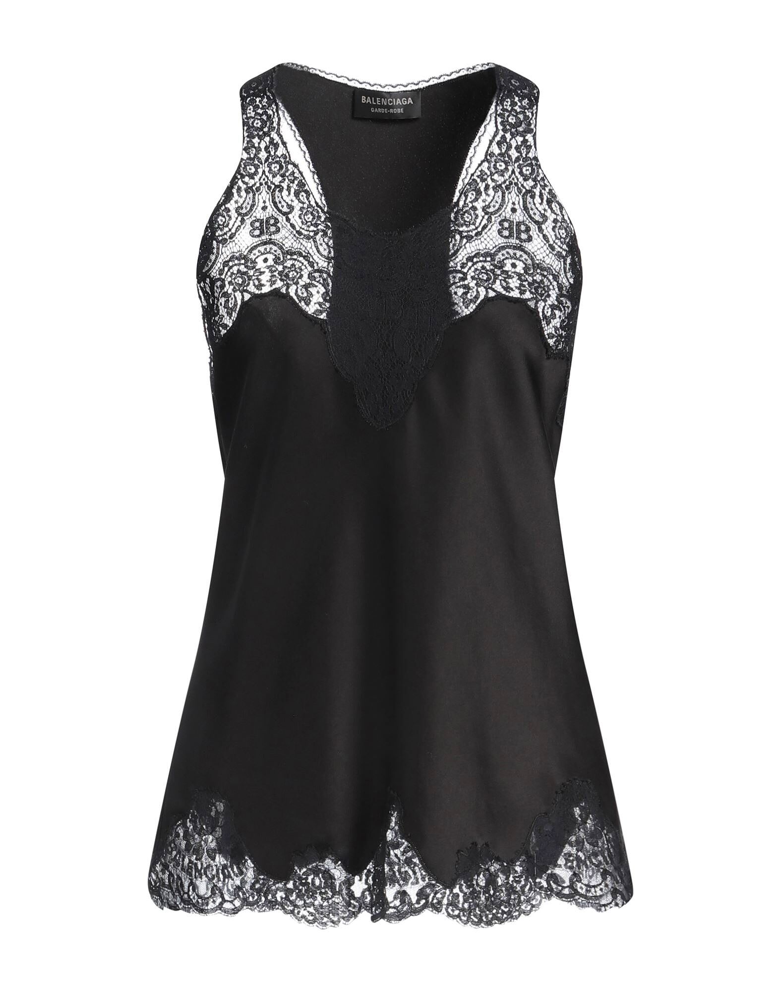 

Топ Balenciaga, черный