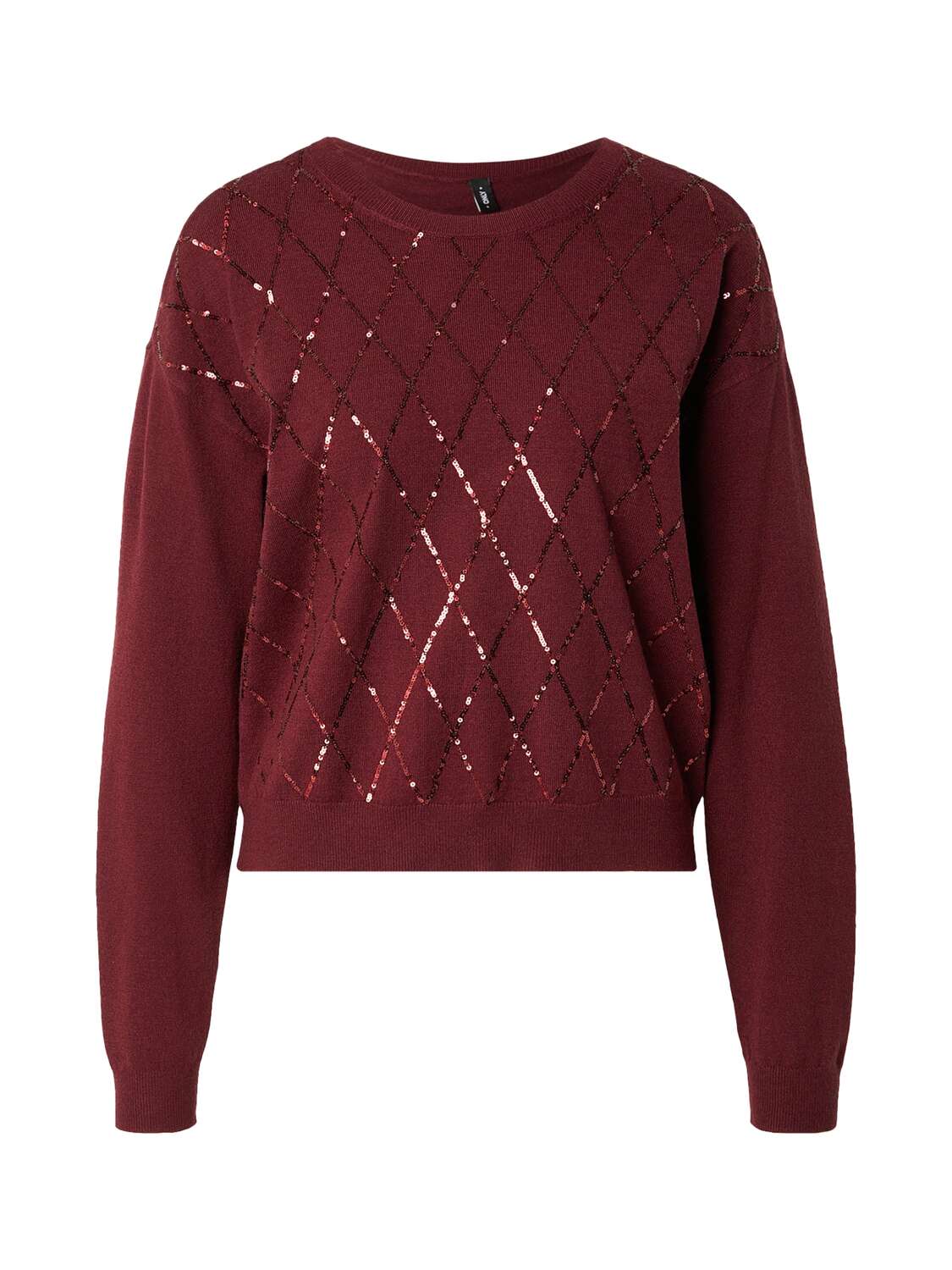 

ONLY Свитер 'ONLHALIFAX' в темно-красном цвете