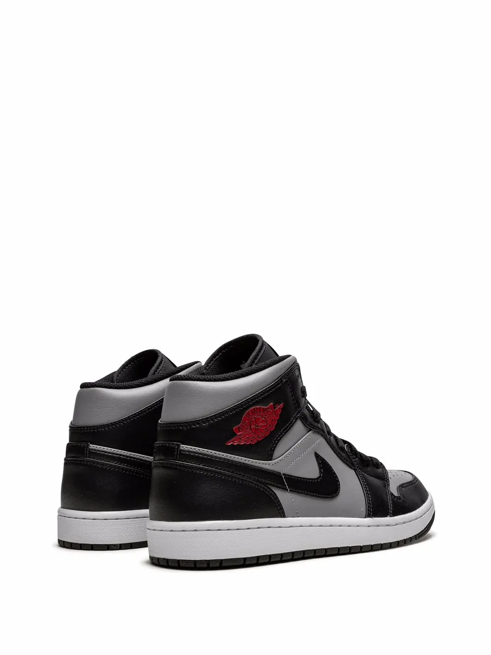 Кроссовки Air  1 Mid Shadow Red Jordan, черный — фото 3