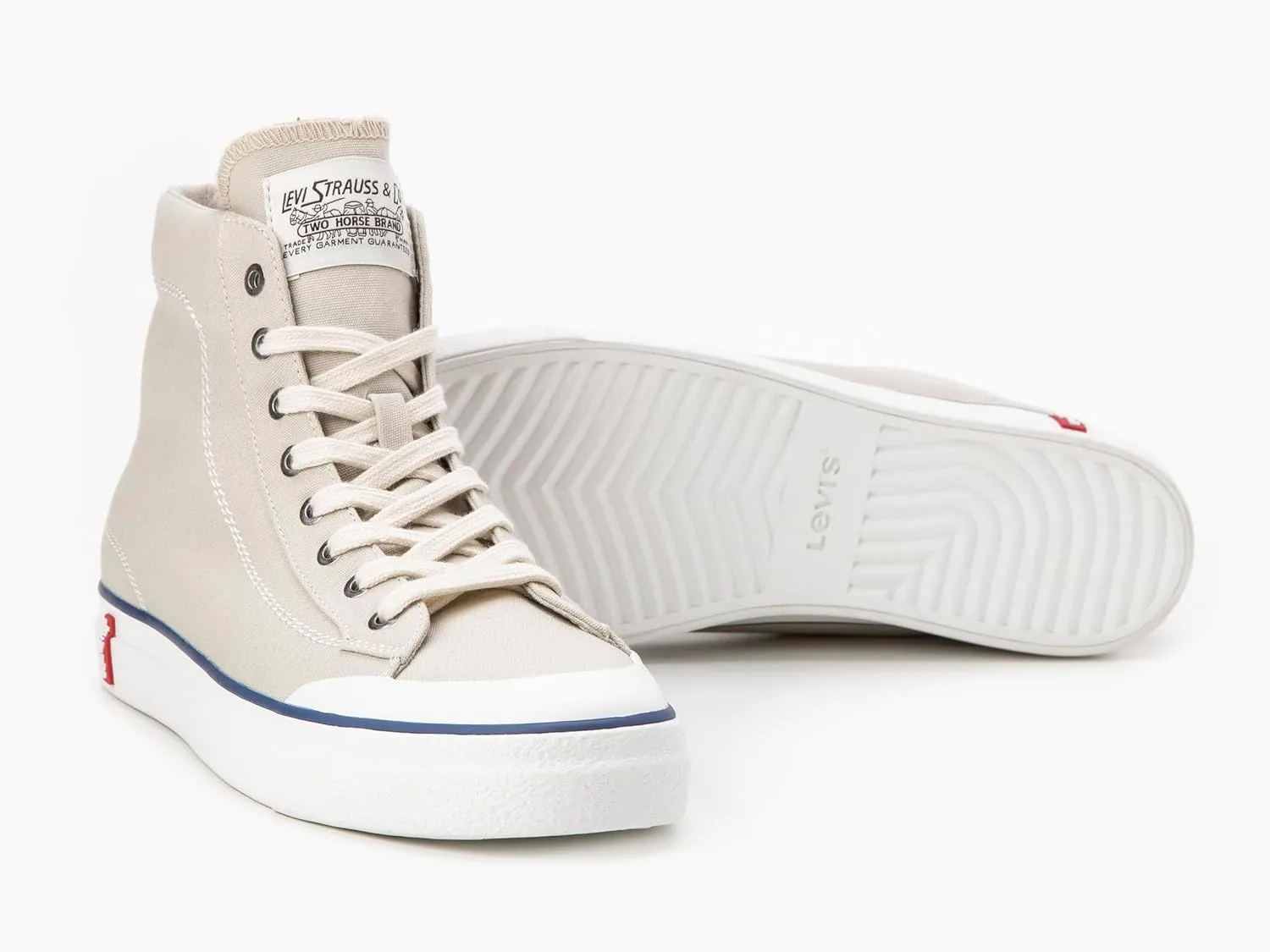 Кроссовки Levi's Herren LS2 Mid Street, белый — фото 3