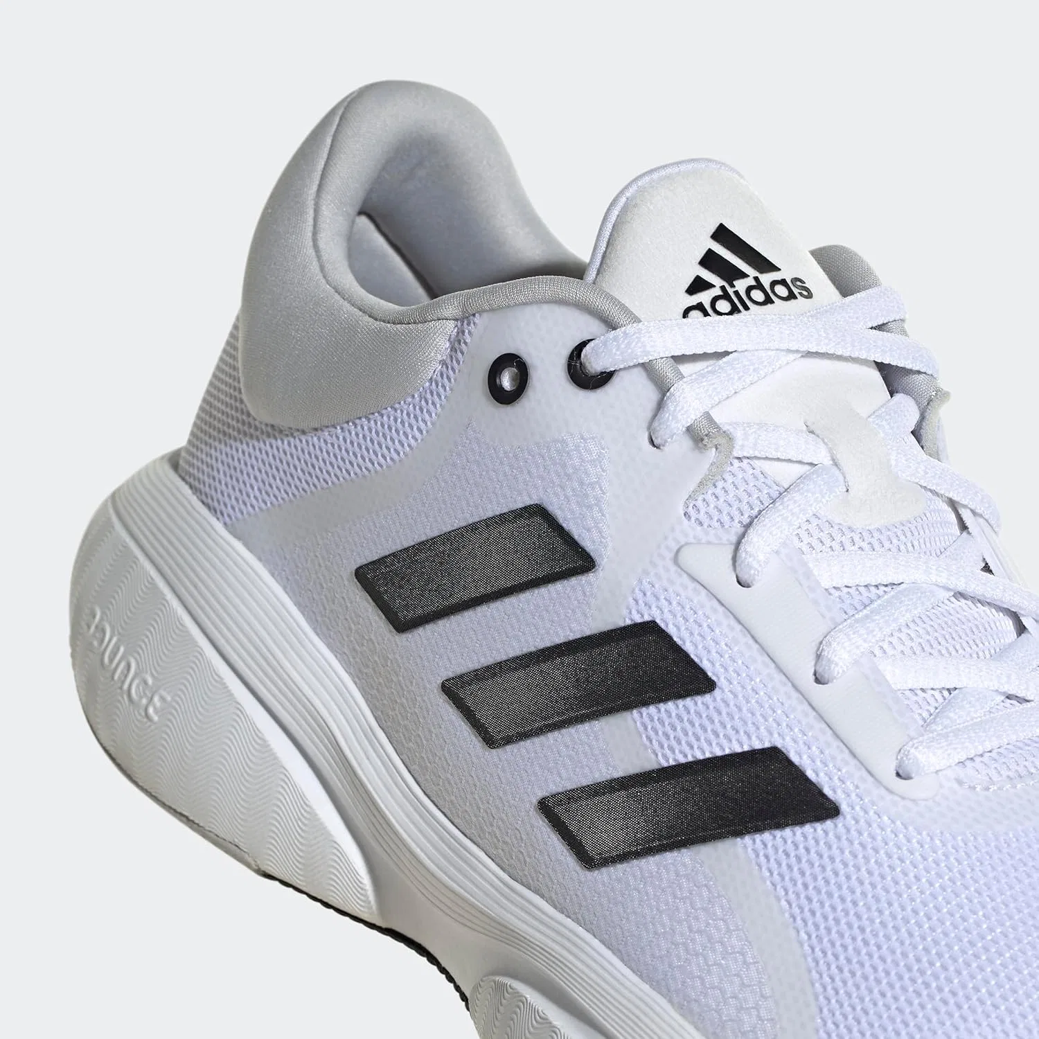 Adidas Herren Response Кроссовки Laufschuhe, Cloud White Core Black Grey Two — фото 4