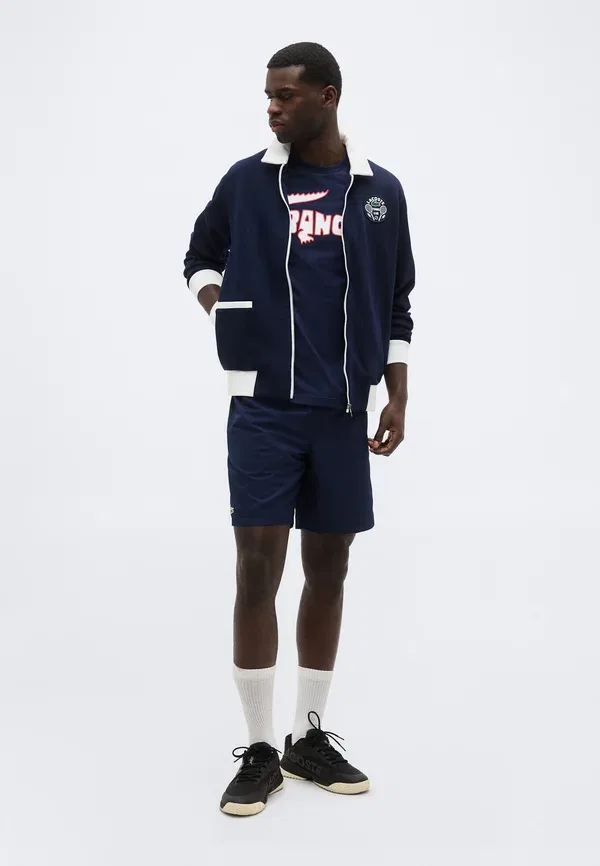 Футболка National team wear Lacoste Sport, темно-синий — фото 2