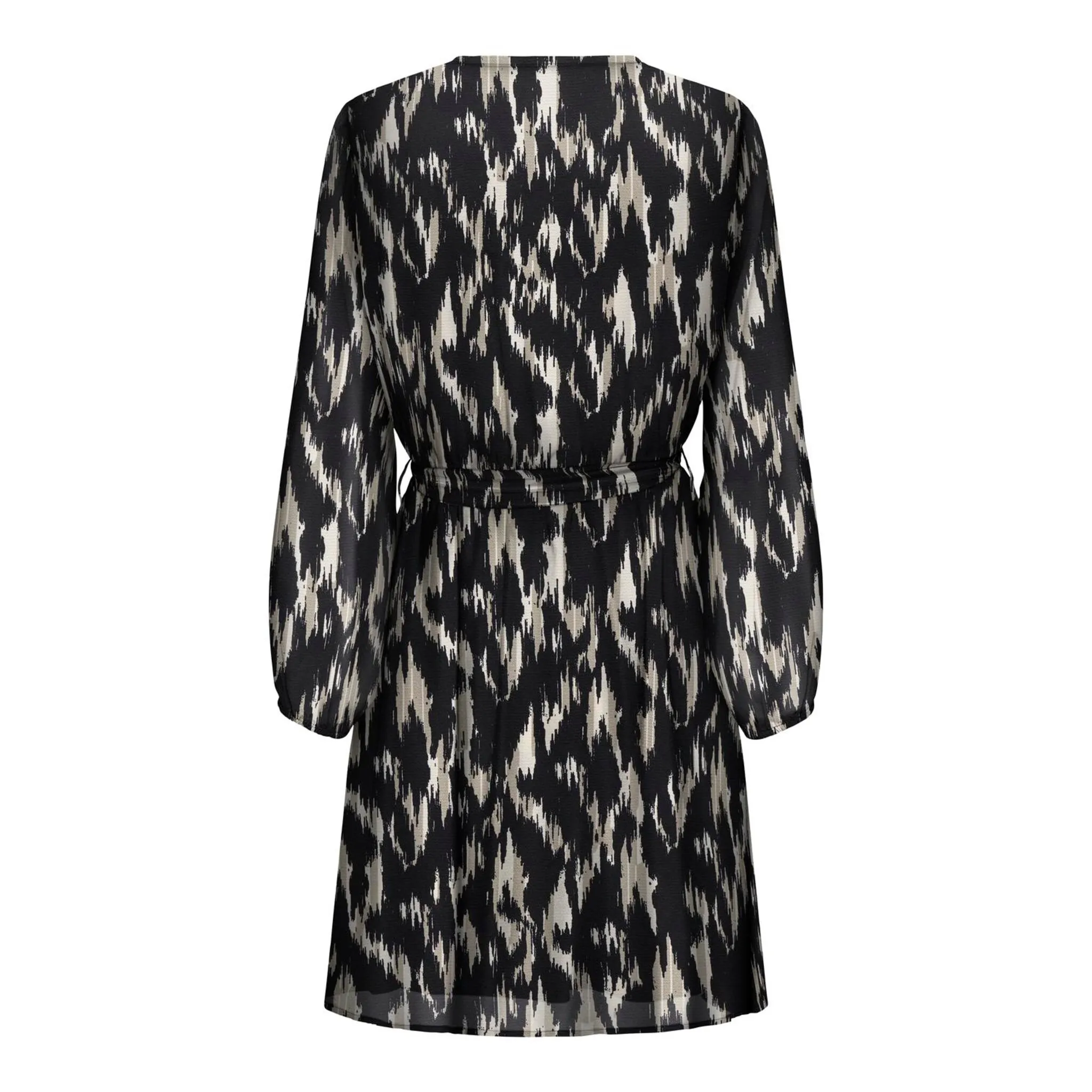 

Only платье с принтом "ONLCERA 3/4 SHORT DRESS WVN NOOS", черный
