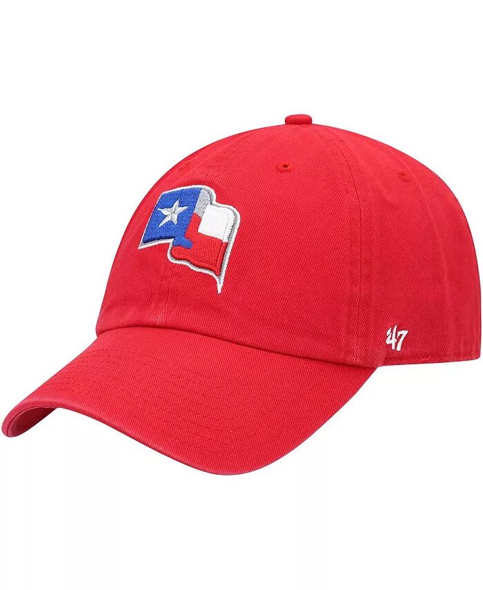 

Мужская красная кепка Texas Rangers Clean Up Team '47, регулируемая '47 Brand