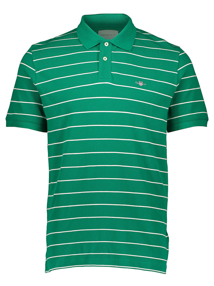 

Рубашка-поло Gant, зеленый