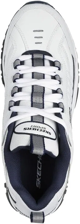 Мужские кроссовки Skechers Energy Afterburn на шнуровке, White — фото 3