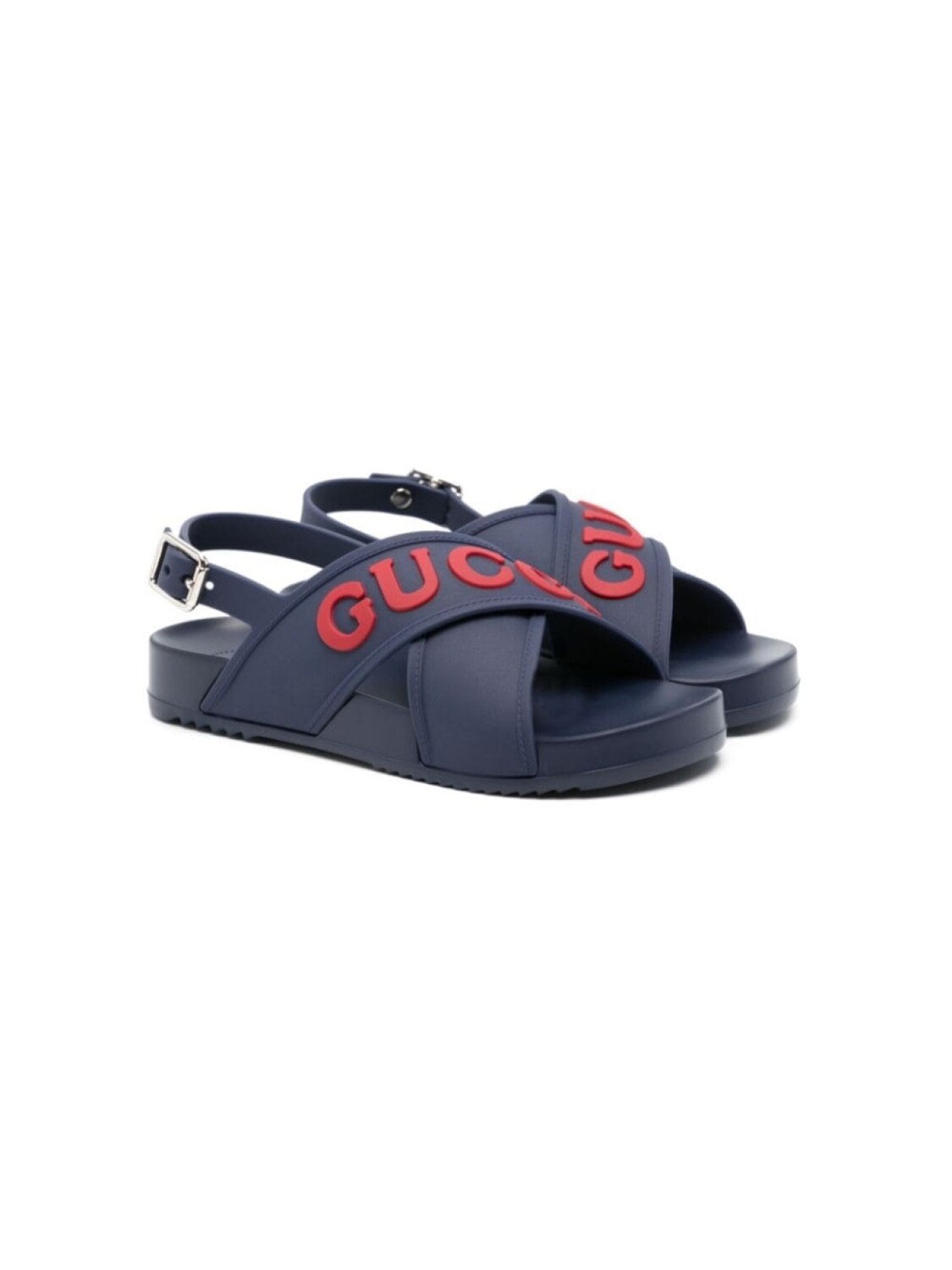 

Gucci Kids сандалии с логотипом, синий