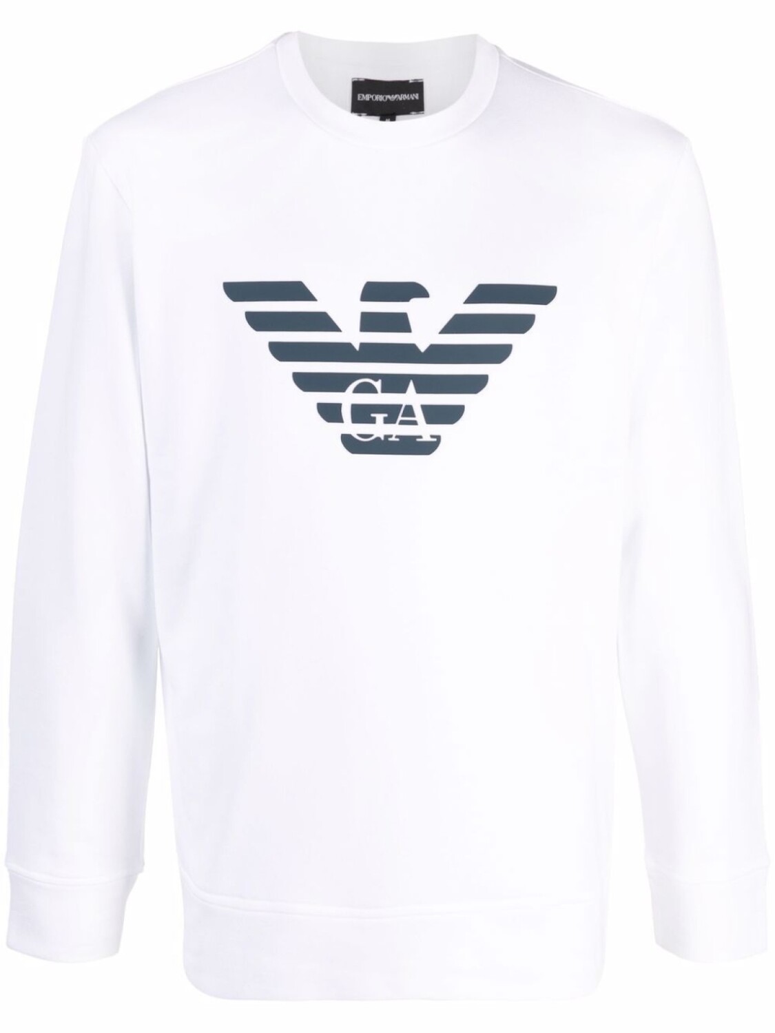 

Emporio Armani толстовка с логотипом, белый