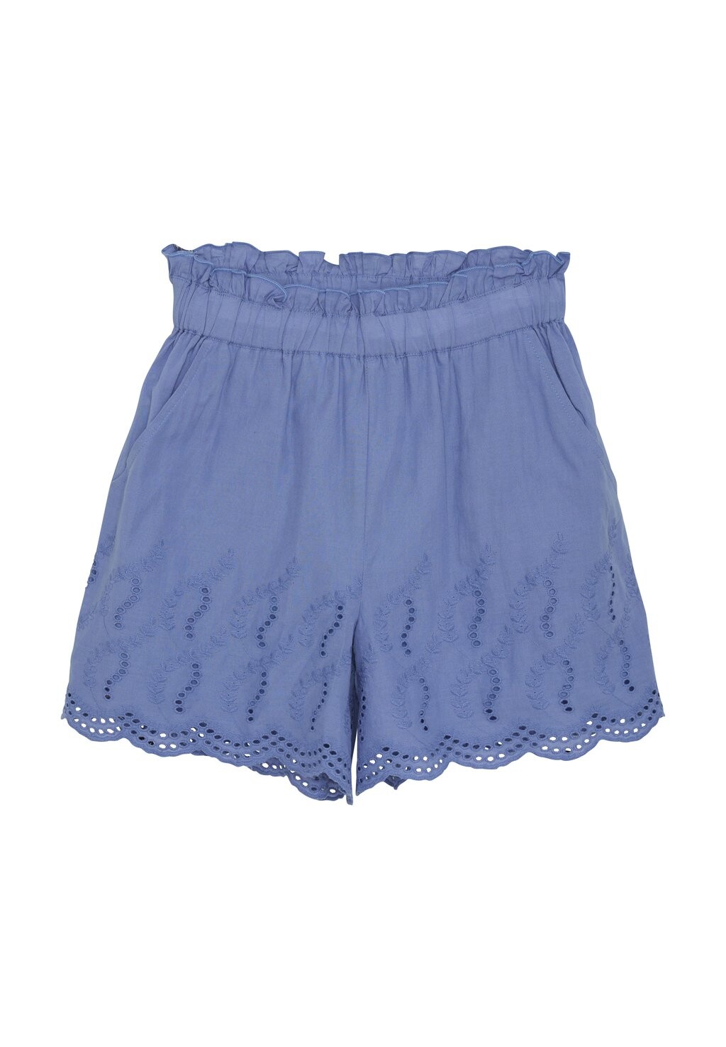 

Шорты EMBROIDERY Creamie, цвет colony blue