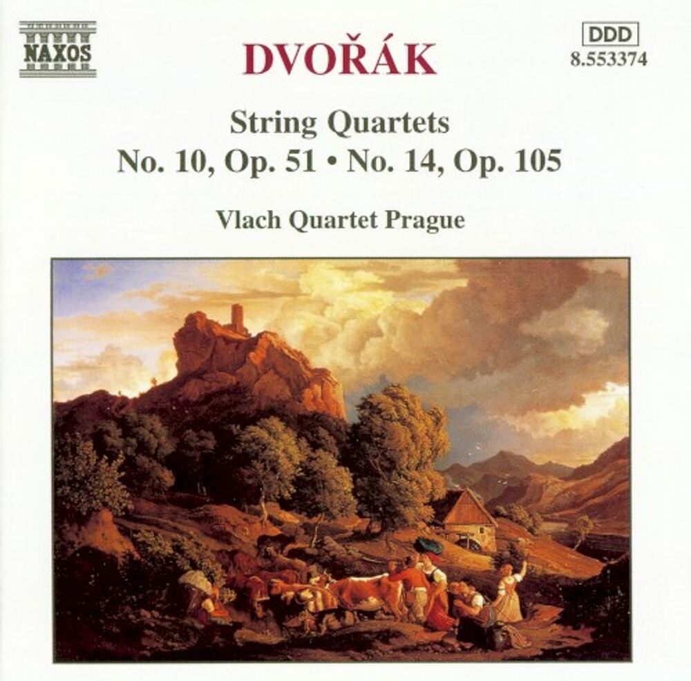 

Диск CD String Quartets No. 10, Op. 51 / No. 14, Op. 105 - Antonin Dvorák