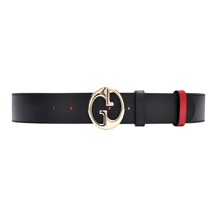 

GUCCI Реверсивный ремень с переплетенным логотипом GG, Black