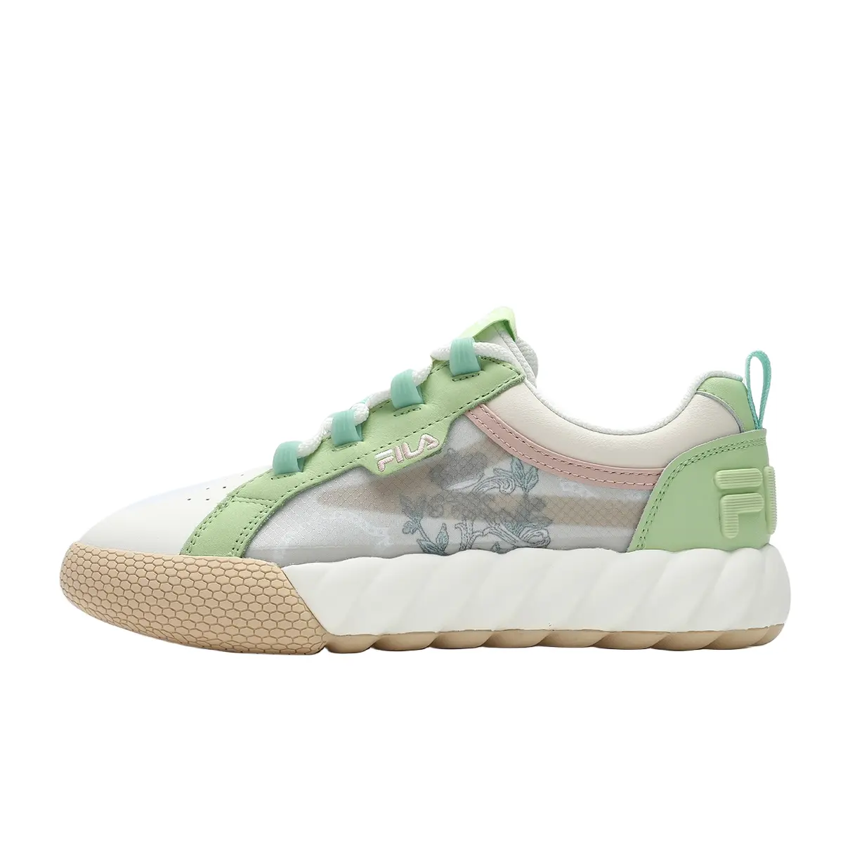 

Женская обувь для скейтбординга FILA CAMPO VERSAILLES, Milky white/juice green