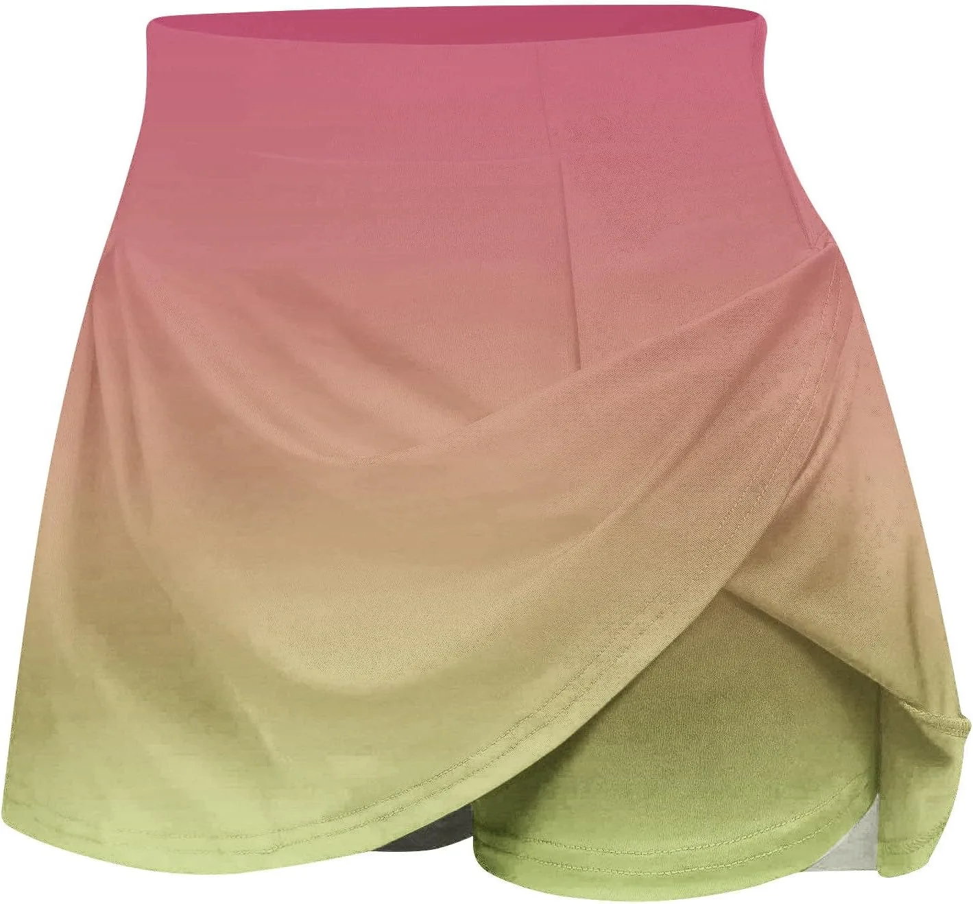 Женские беговые шорты с лайнером high waist, легкие и удобные для летних тренировок — фото 4