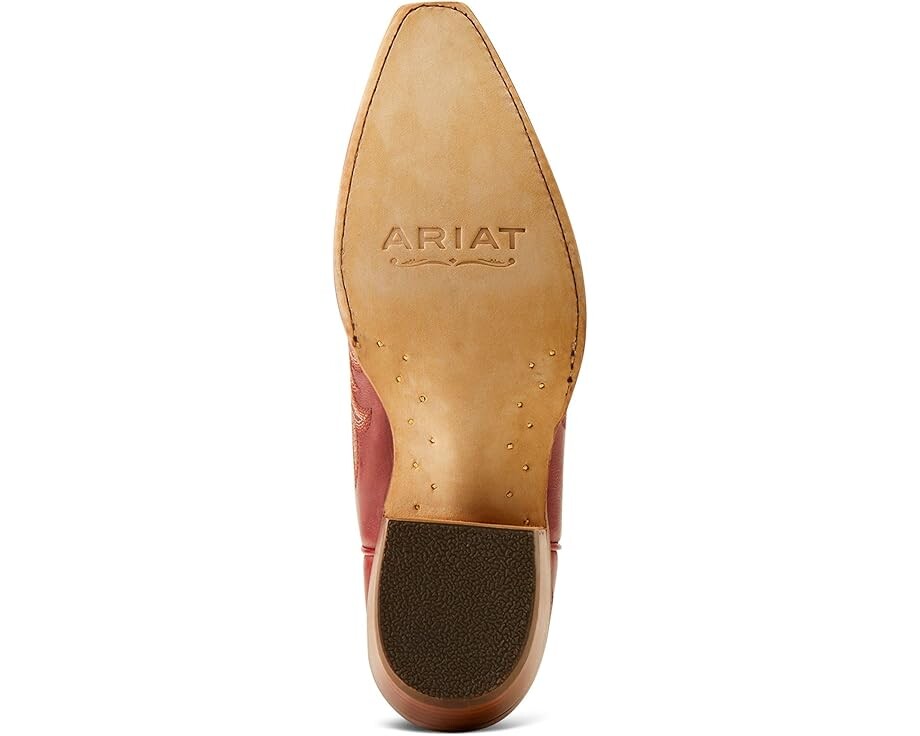 Сапоги женские Ariat Hazen ковбойский с вышивкой, красный — фото 3