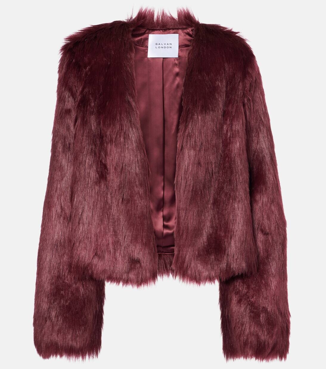 

Куртка из искусственного меха Manouchi Galvan, цвет oxblood, Коричневый, Куртка из искусственного меха Manouchi Galvan, цвет oxblood