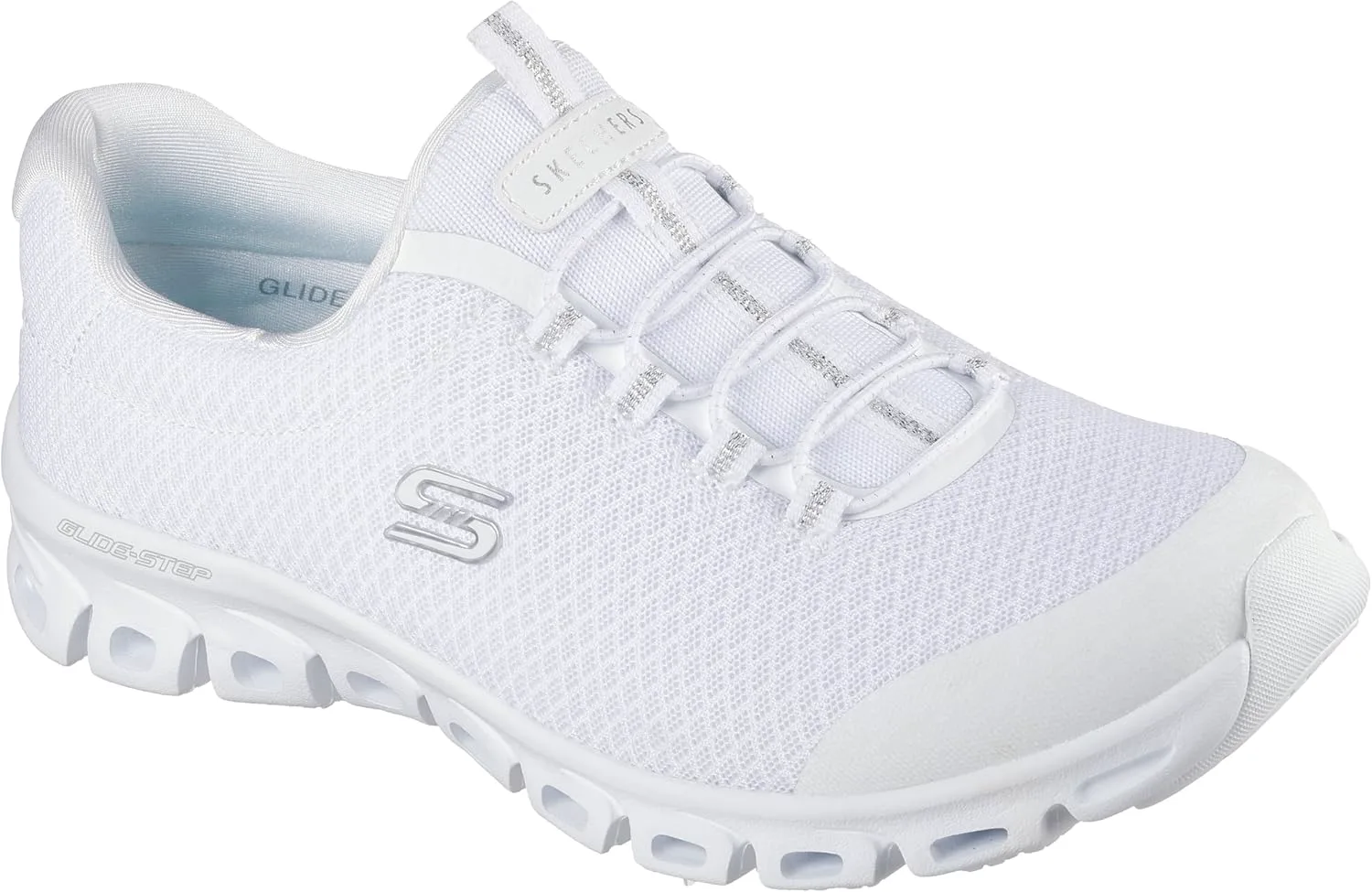Кроссовки Glide-Step - Resilience Skechers Sport, белый/серебристый — фото 2