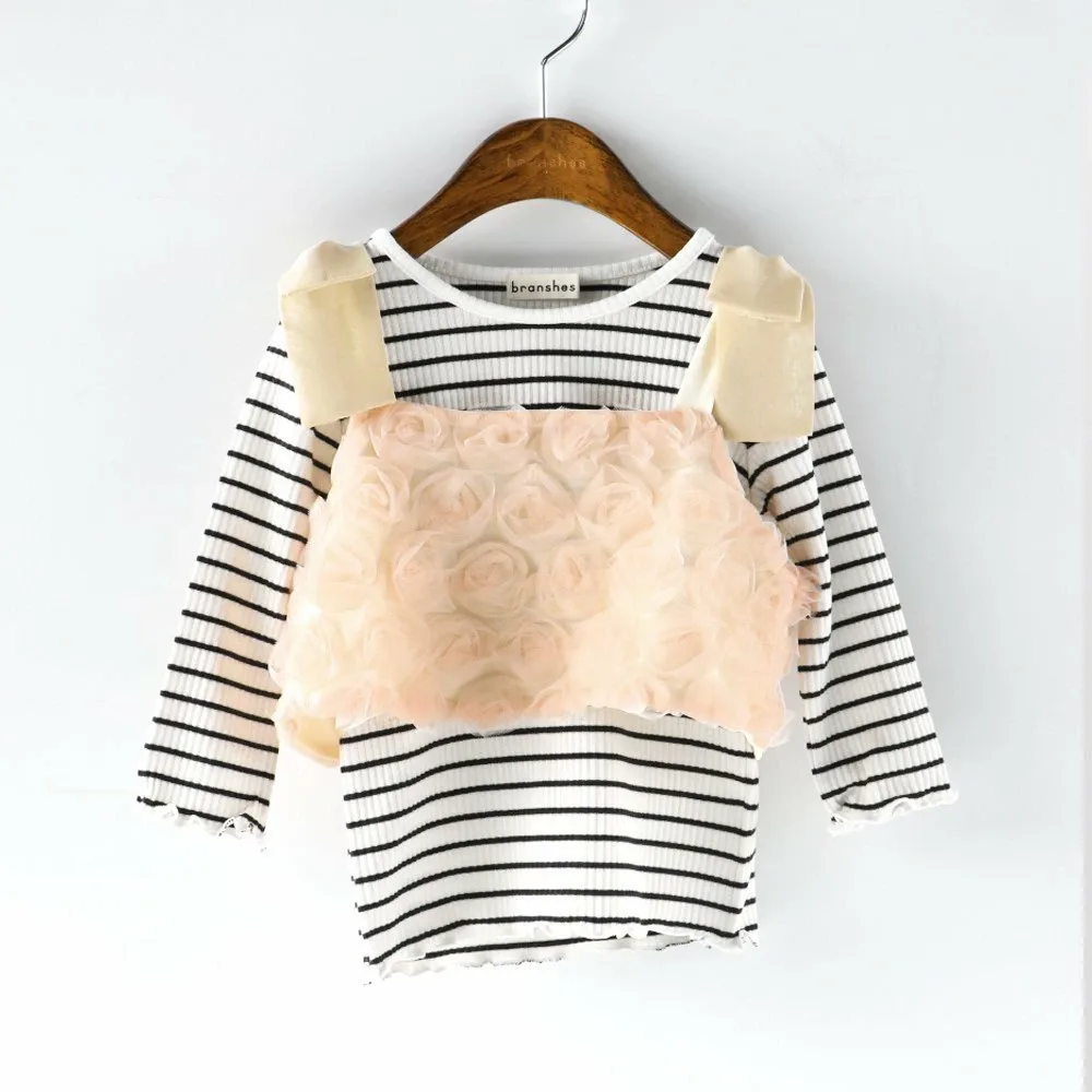 Комплект из топа-бюстье из розового тюля. Branshes, pink — фото 2