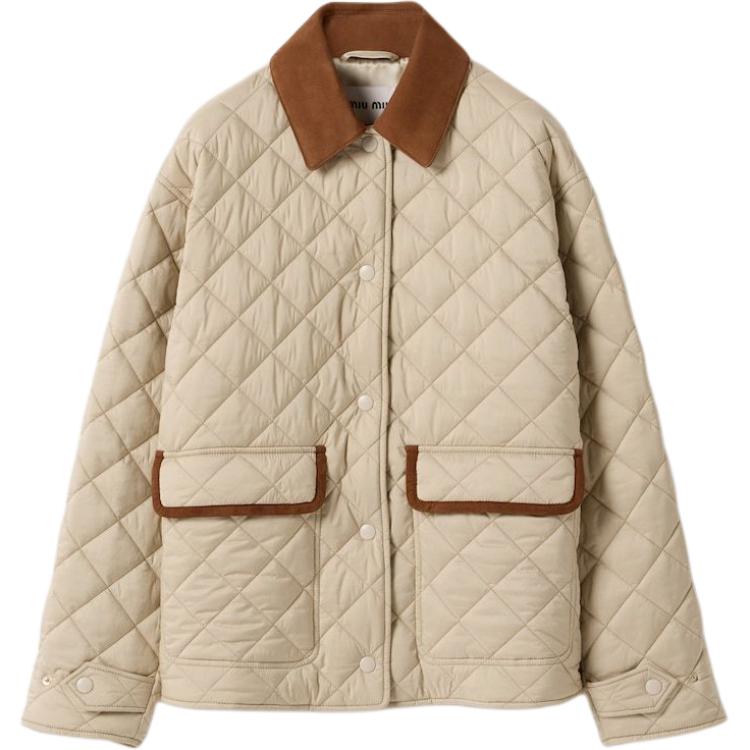 

MIU MIU Пуховик женский, Beige
